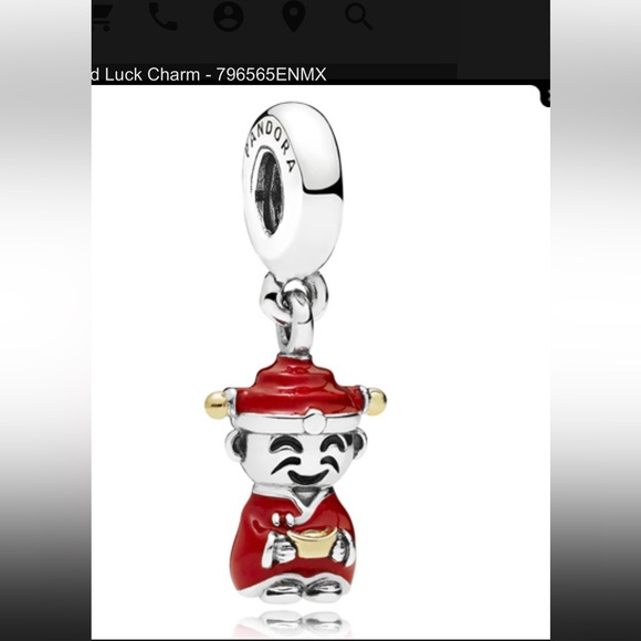 BN Pandora Fortune and Luck Charm
Silver and 14K Gold - Picture 1 of 5